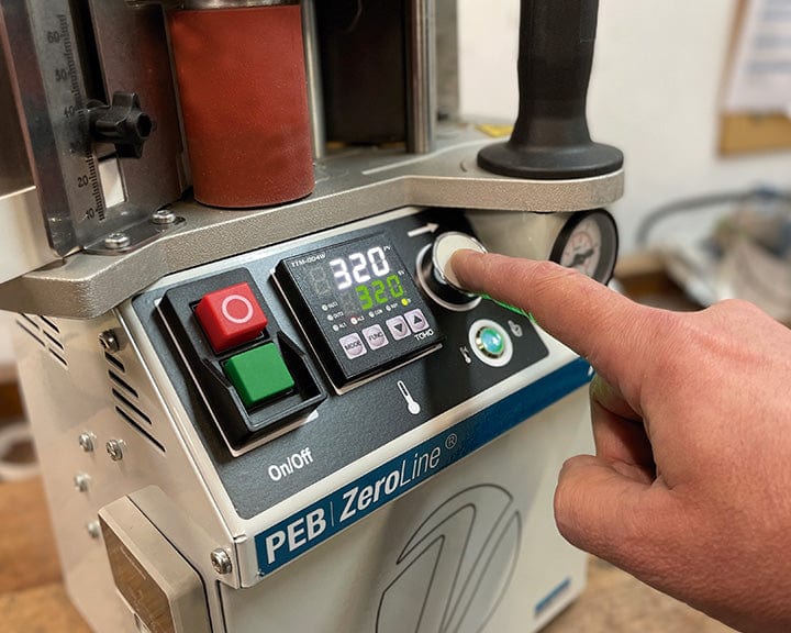 Virutex Hot Air (Pre-Glued) PEB Zeroline® Portable Edgebander 240V *New Arrival*