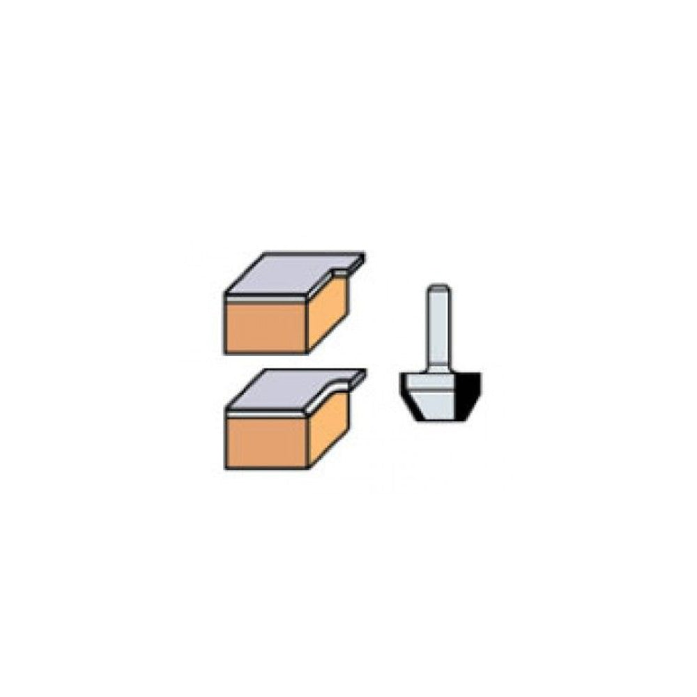 30Â° 22mm Flush Bevel Router Bit 1040011 by Virutex