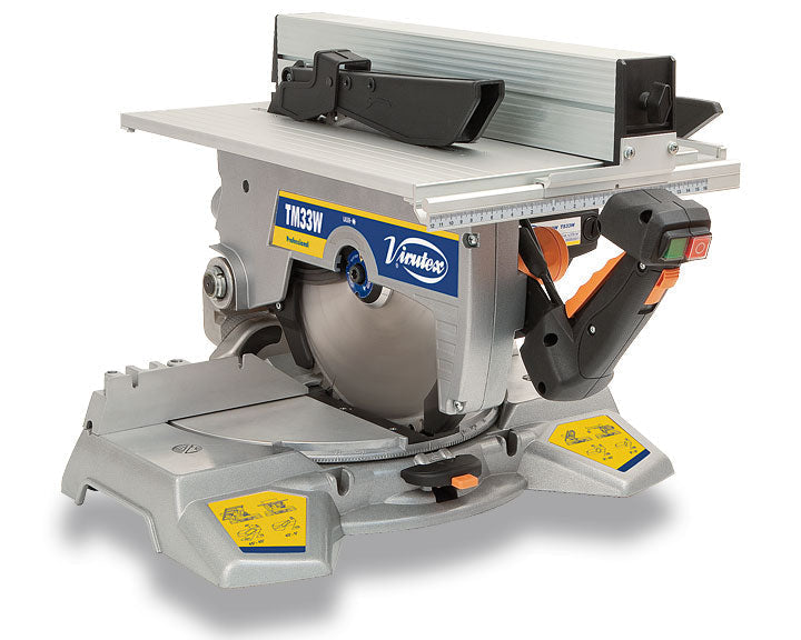 300mm Tiltable Mitre Saw with Upper Table TM33W by Virutex